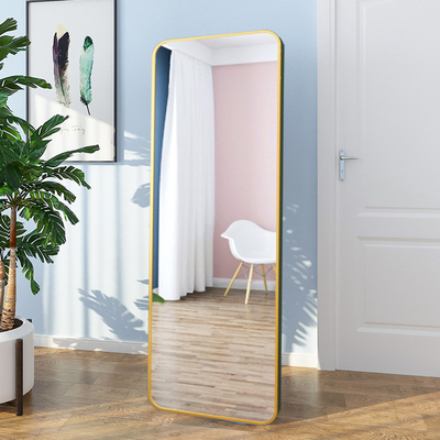 Craft Art Room Glass Mirror Dance Floor for Full Body Standing in Genuine Home Design