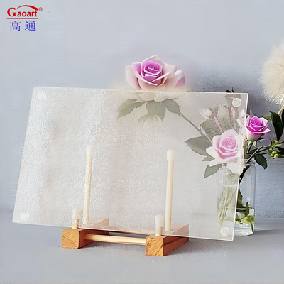 Listing Golden Rectangle Tempered Glass Customer Size Cutting Board for Kitchen 500 Pcs