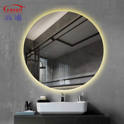 Licensed Silver Mirror Antifog Makeup Defogger Fogless Shower Wall Hanging for Bathroom