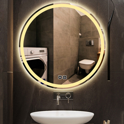 Licensed Silver Mirror Antifog Makeup Defogger Fogless Shower Wall Hanging for Bathroom