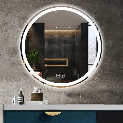 Licensed Silver Mirror Antifog Makeup Defogger Fogless Shower Wall Hanging for Bathroom