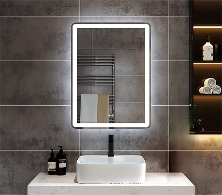Modern Hello Kitty Fogless Shower Smart Makeup Portable Espejo Wall With Led Light Mirror