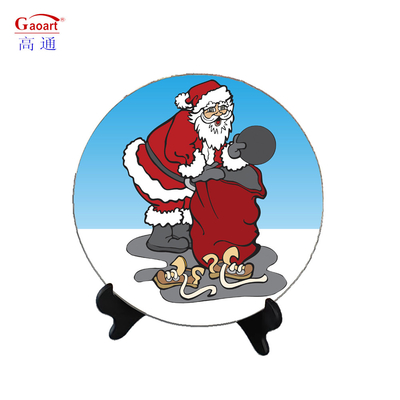 Round Tempered Float Glass Chopping Board for Kitchen Serving Tray in Customer Size