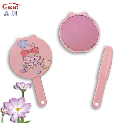 Customizable Makeup Compact for Everyday Mini Pocket Square Vanity Cosmetic Mirror