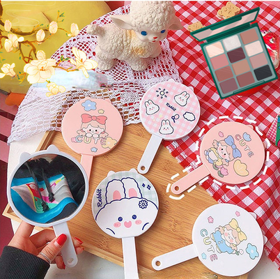 Customizable Makeup Compact for Everyday Mini Pocket Square Vanity Cosmetic Mirror