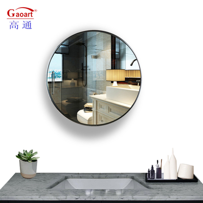 Large Framed Wall Metal Bathroom Black Unbreakable Aluminium Aluminum Decor Salon Mirror
