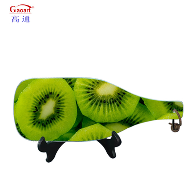 Customized Color Unbreakable Kitchen Square Tempered Glass Cutting Board for Cheese Slice