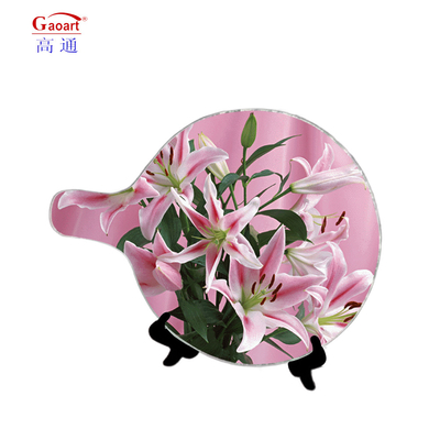 Customized Color Unbreakable Kitchen Square Tempered Glass Cutting Board for Cheese Slice