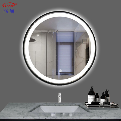 Large Decorative Glass Mirror Nordic Modern Bath Wall for Smart Fitness Mirror in Bathroom