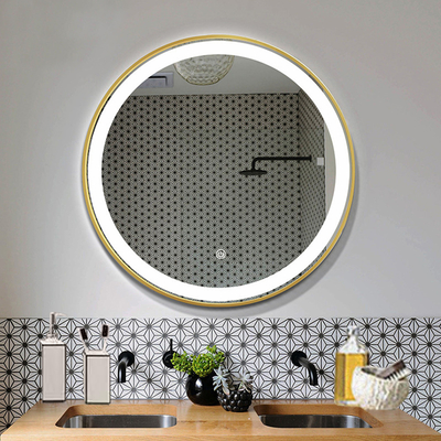 Large Decorative Glass Mirror Nordic Modern Bath Wall for Smart Fitness Mirror in Bathroom