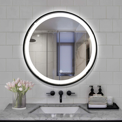 Large Decorative Glass Mirror Nordic Modern Bath Wall for Smart Fitness Mirror in Bathroom