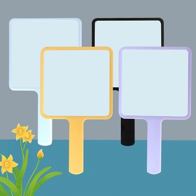 Travel-Friendly Fashion Design Plastic Glass Mirror Make-Up Vanity Dressing with Logo