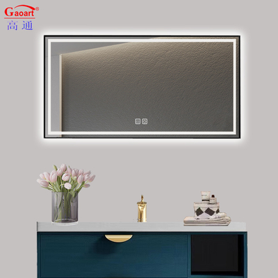 Frameless Bathroom LED Mirror Light for Hotel Salon House Decor Smart Touch Screen