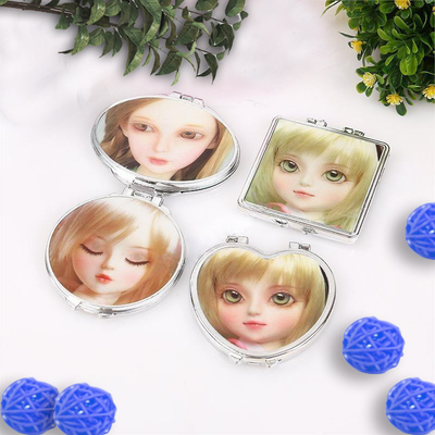 Portable Compact Vanity Mini Make Up Mirror for Convenient Dressing and Makeup