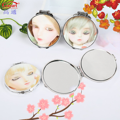 Portable Compact Vanity Mini Make Up Mirror for Convenient Dressing and Makeup