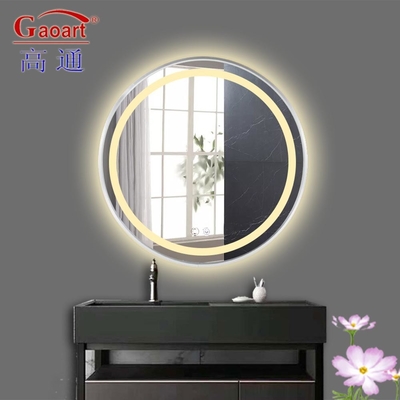 Bathroom Decoration Morden Style Backlit Smart Glass Touch Screen Wall with LED Mirror