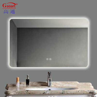 Modern Style Glass Mirror Backlit LED Touch Screen Bathroom Wall Salon Makeup Mirror