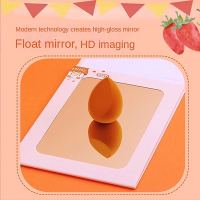 Modern Style Square Pocket Circle Compact Mini Cosmetic Mirror for Everyday Occasions