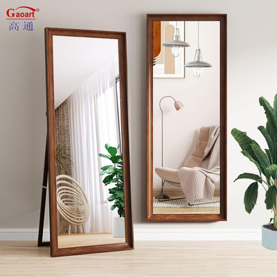 Living Room Antique Gold Vintage Arch Bathroom Toilet Home Decor Plastic Frame Mirror