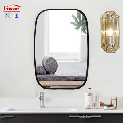 Wall Mirror for Bathroom Decorative Antique Round Belly Vintage Sticker Plastic Frame
