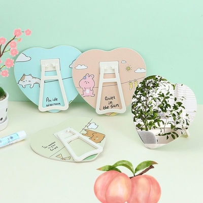 Efficiently Apply Makeup Anywhere with Our Coated Paper Plastic Glass Cosmetic Mirror