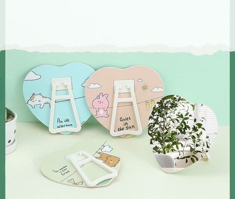 Efficiently Apply Makeup Anywhere with Our Coated Paper Plastic Glass Cosmetic Mirror