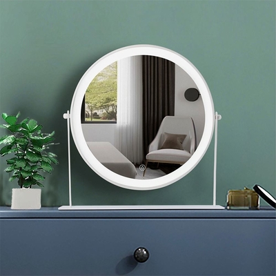 Girl Compact Lady Dressing Cosmetic Table with LED Light Mirror Ideal and Home Decor