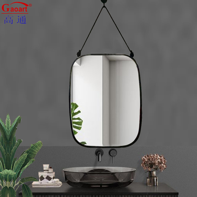 Vintage Home Decor Plastic Frame Mirror for Home Wineshop Bathroom Renovation
