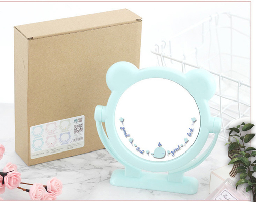 Modern Standing Desktop Vanity Portable Makeup Mirror for Yea Processing Customization