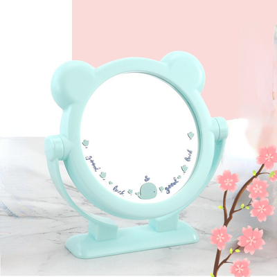 Modern Standing Desktop Vanity Portable Makeup Mirror for Yea Processing Customization