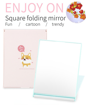 Standing Top Small Desktop Make-Up Travel Cosmetic Mirror The Listing Make Up Table
