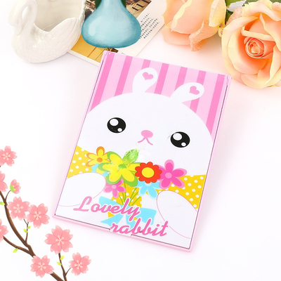Travel-Friendly Makeup Mirror with Little Logo Foldable and Easy to Store