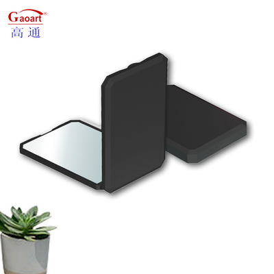 Stylish Heart Shaped Folding Travel Vanity Plastic Glass Mirror for Everyday Occasion