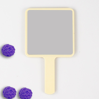 Custom Travel Cosmetic Hand Mirror with Extra LOGO and Modern Style Makeup Benefits