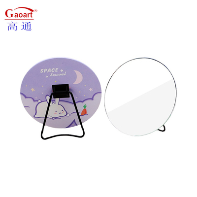 Heart Shaped Mini Mirror for Fashionable Custom Home Decor and Adjustable Design