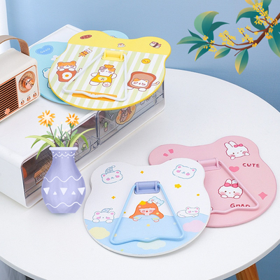 Customizable Lighted Pocket Mirror for Little Lady's Dressing and Makeup Touch-Ups