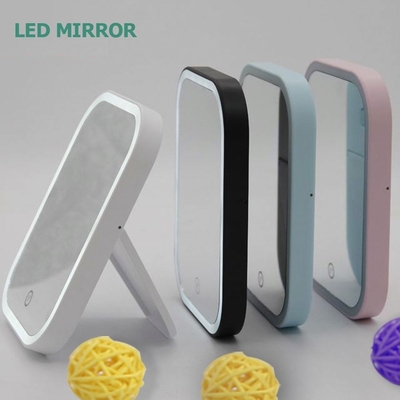 Get Ready Anytime Anywhere with this Convenient Handheld Travel Cosmetic Light Mirror