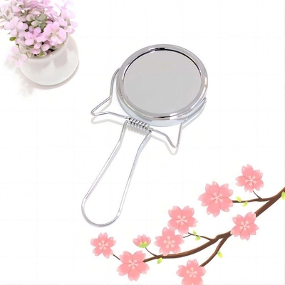 Cute Travel Vanity Cosmetic Square Pocked Table Desktop Makeup Top Mirror Customized Packaging