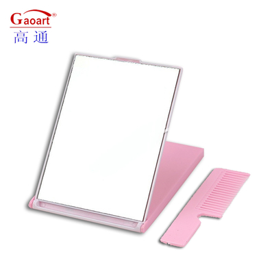 Customized Fashion Design Square Desktop Makeup Mirror with Processing Flexibility
