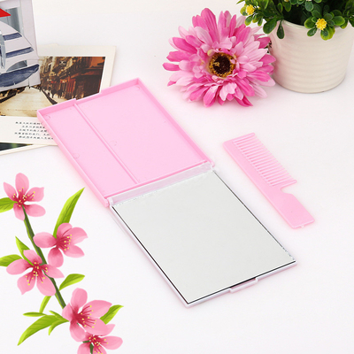 Customized Fashion Design Square Desktop Makeup Mirror with Processing Flexibility