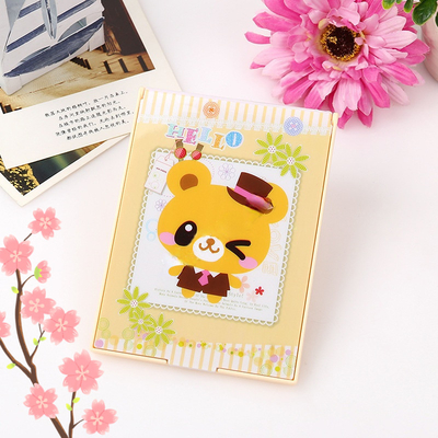 Customized Fashion Design Square Desktop Makeup Mirror with Processing Flexibility