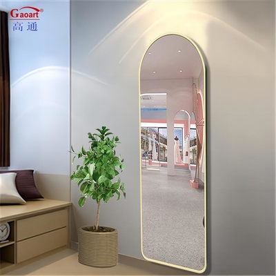 Contemporary Design Style Wall Decor for Full Body Length Mirror in Barber Bath House