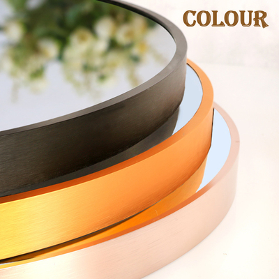 Aluminium Alloy Frame Glass Mirror Decorative Wall Large Dressing Mirror for Bathroom