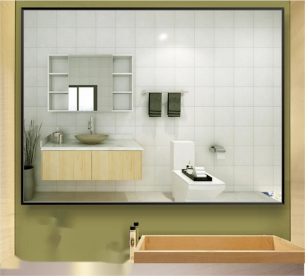 Art Deco Design Style Wall Mirror for Large Salon Bathroom House Dress Sticker Mirror