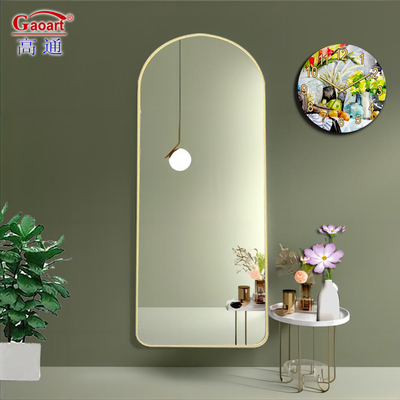 Personalized Large Length Mirrors for Wall Decor in Luxury Dance Studio