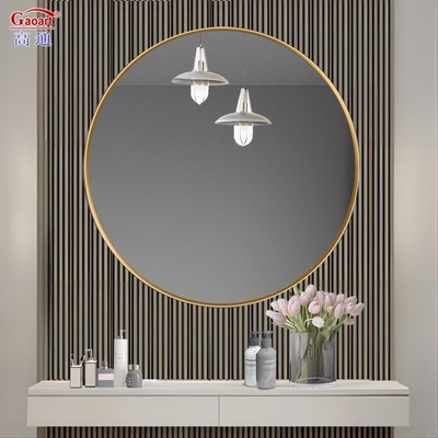 Customized Size Rectangular Style Silver Glass Wall Mirror for Modern Bedroom Decor