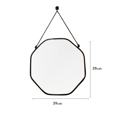 Add a Touch of Elegance to Your Antique Toilet with this Vintage Plastic Frame Mirror
