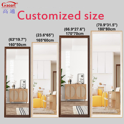 Contemporary Glass Mirror Vintage Antique Arch Bathroom Home Decor Plastic Frame