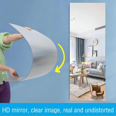 Acrylic Modern Wall Mirror For Daily Home Decor 30Pcs Per Box