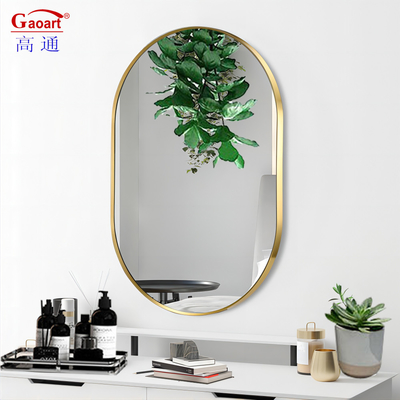 Home Ornate Wall Mirror with Glass Material and Exquisite Design